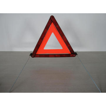 triangle d&#39;avertissement réfléchissant d&#39;urgence